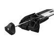Bare transversale Thule Evo Raised Rail Wingbar Edge pentru MG 5 (Mk. II) 5 usi Estate, model 2020 - prezent, Sistem cu prindere pe bare longitudinale